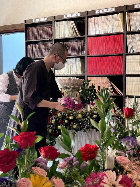 The Vesak Great Ceremony at Hoang Phap Temple in Jeonju City - South Korea